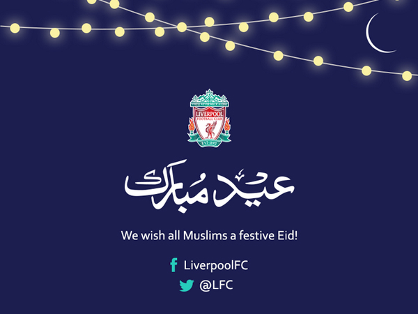 Liverpool Ucapkan Selamat Idul Fitri Untuk Penggemar Muslim Mereka!